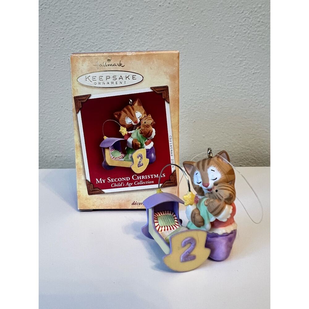 2004 Hallmark Keepsake Ornament My Second Christmas